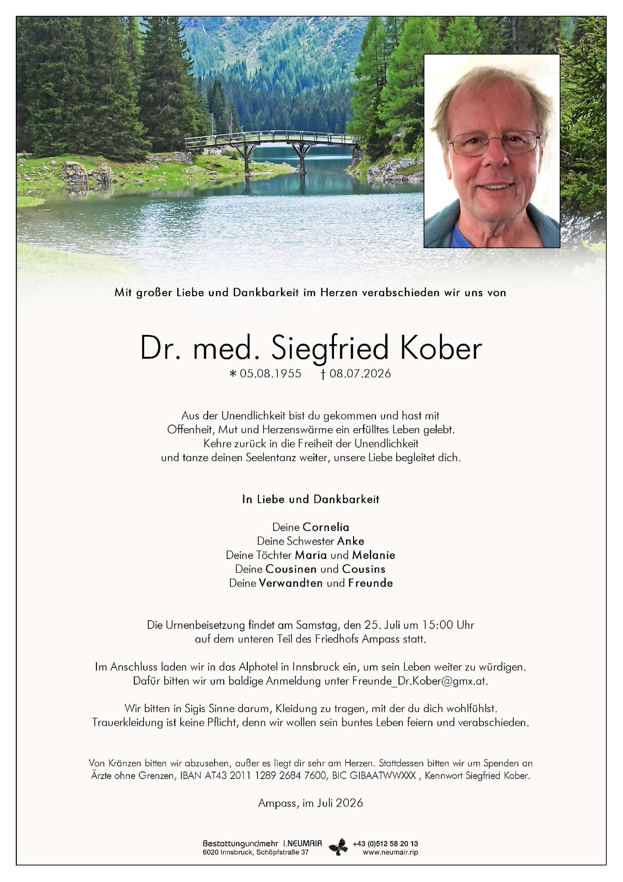 Dr. med. Siegfried Kober